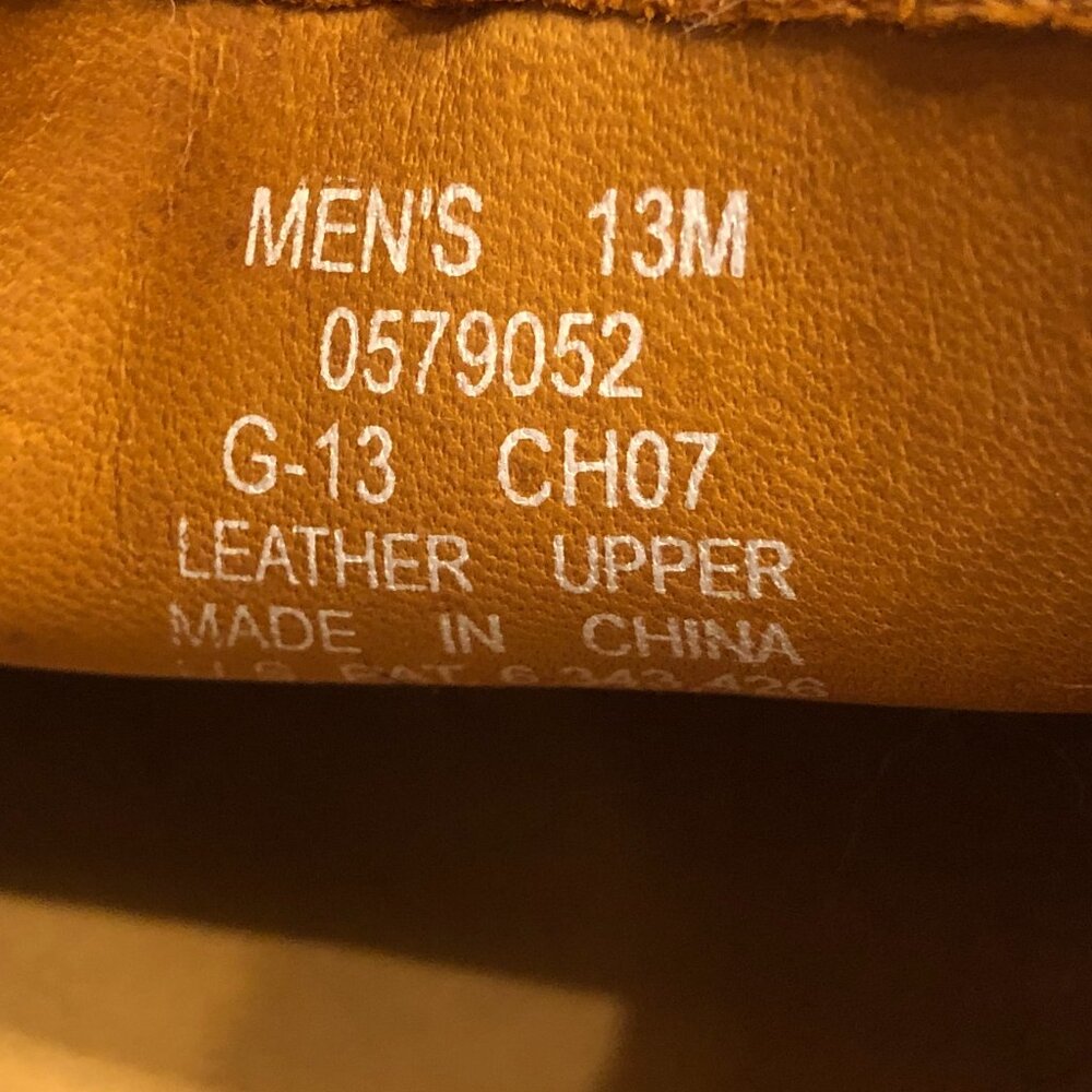Like New, Leather "Sperry" Top-Sider/ Size 13 Men's - Picture 8 of 8